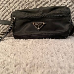Authentic Black Prada Nylon Belt Bag!!